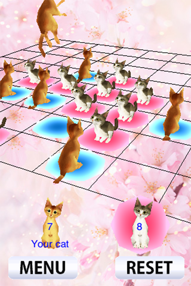 Screenshot Cats Reversi 3D Screenshot Cats Reversi 3D